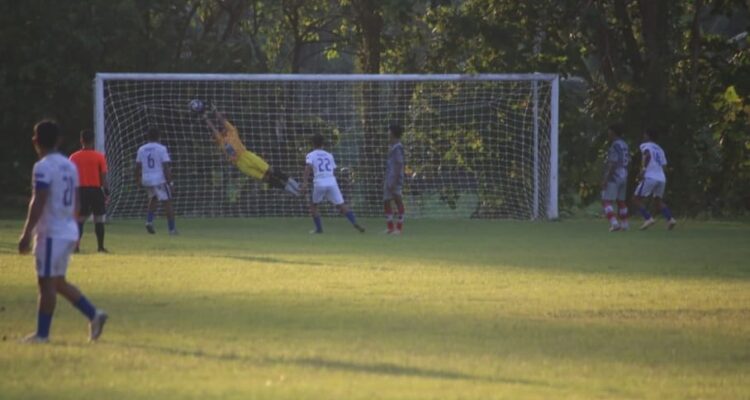 Gol indah dari pemain PUMA FC