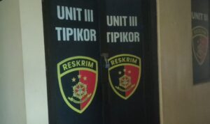 ruang penyidik Tipikor Polresta Manado